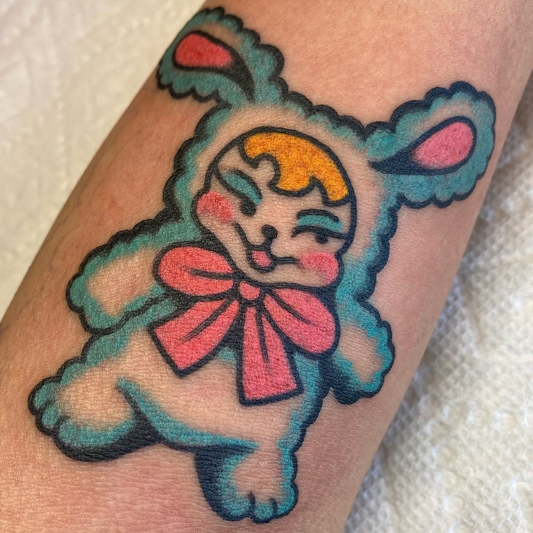 Tattoo by @linneapastel — american_traditional, illustrative