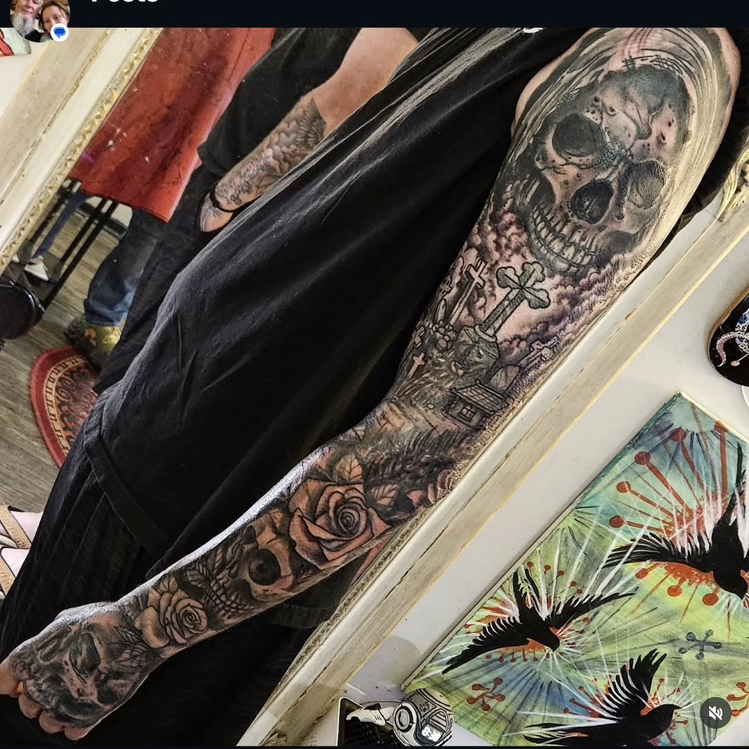 Tattoo by @shanewatkins — black_and_grey, realism