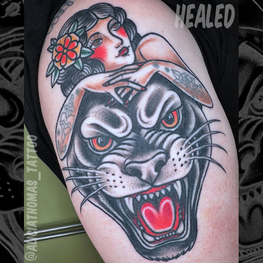 Tattoo by @aliciathomas_tattoo β american_traditional