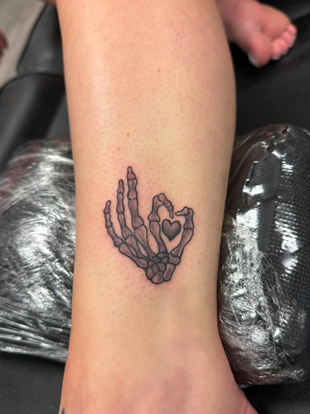 Tattoo by @woetattoos โ black_and_grey