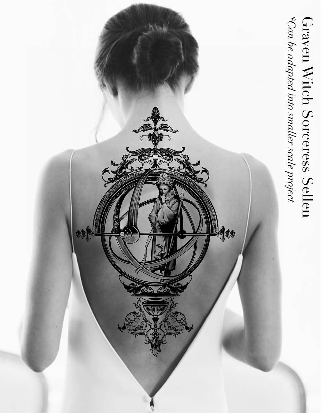 Tattoo by @la13va_tear โ black_and_grey, illustrative