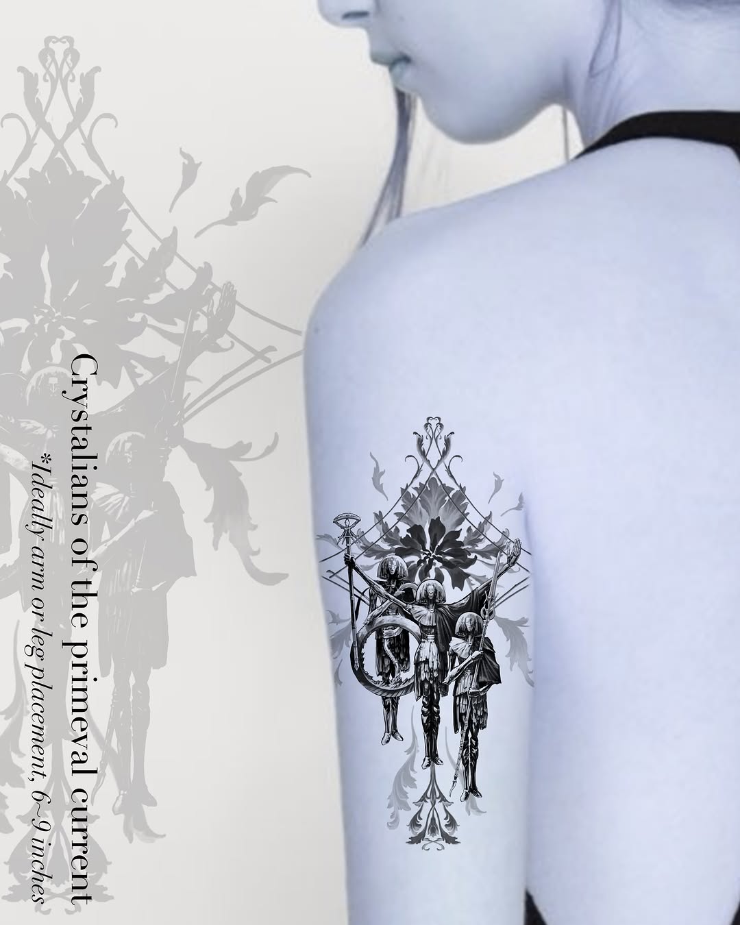 Tattoo by @la13va_tear โ black_and_grey, illustrative