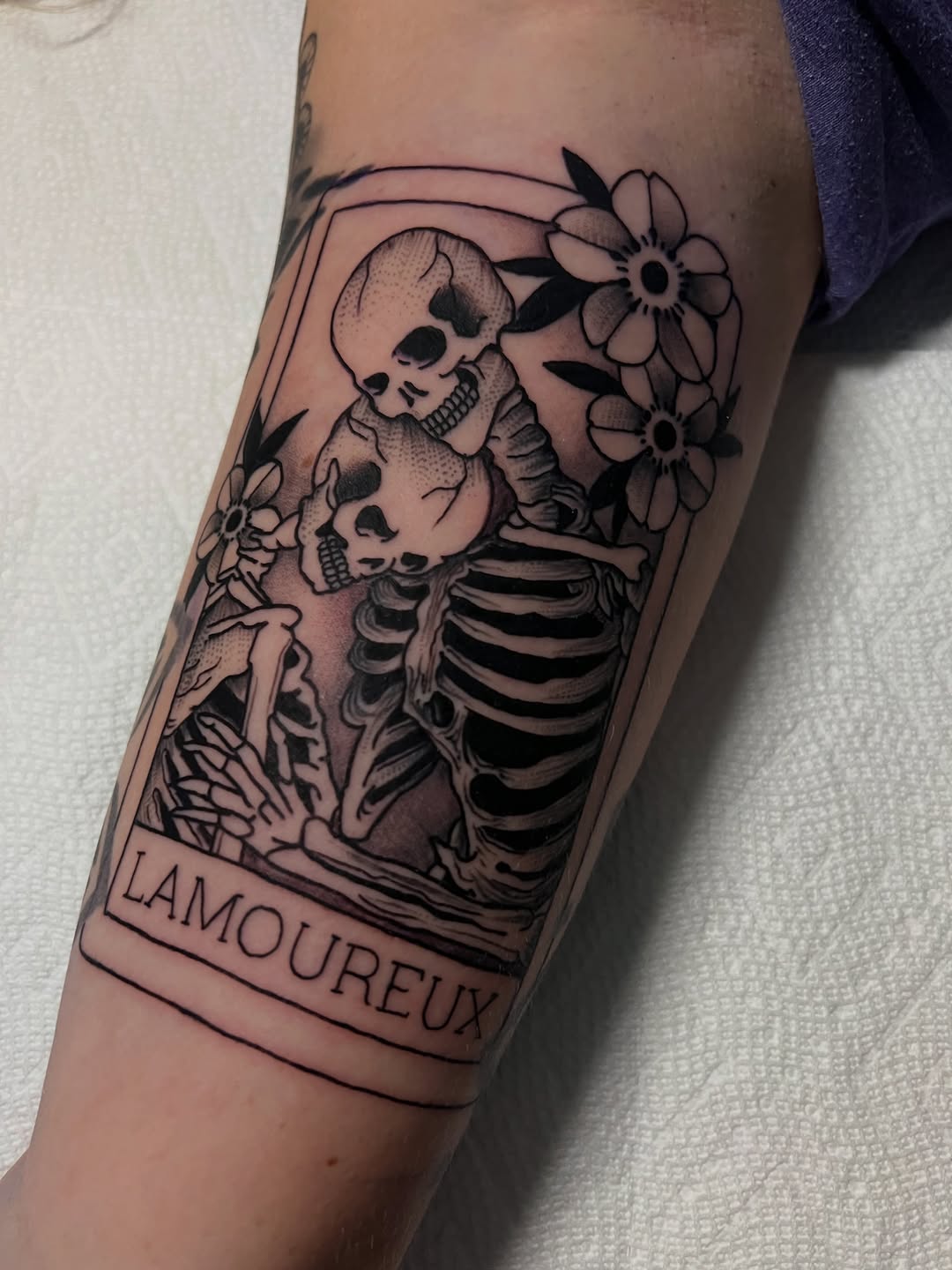 Tattoo by @h.gonzalez_tattoos โ black_and_grey, lettering_script