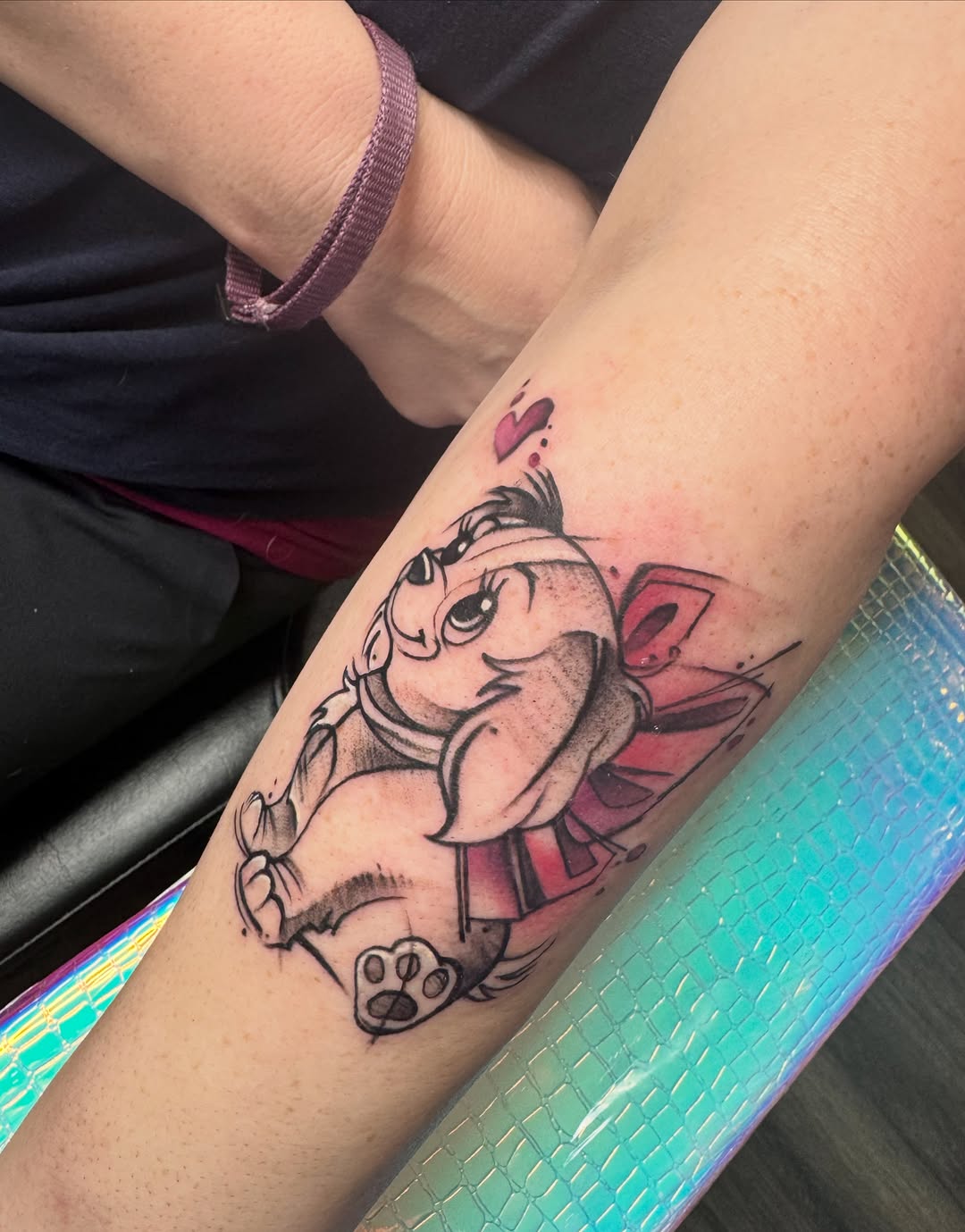 Tattoo by @ms.slickmahon — illustrative, new_school