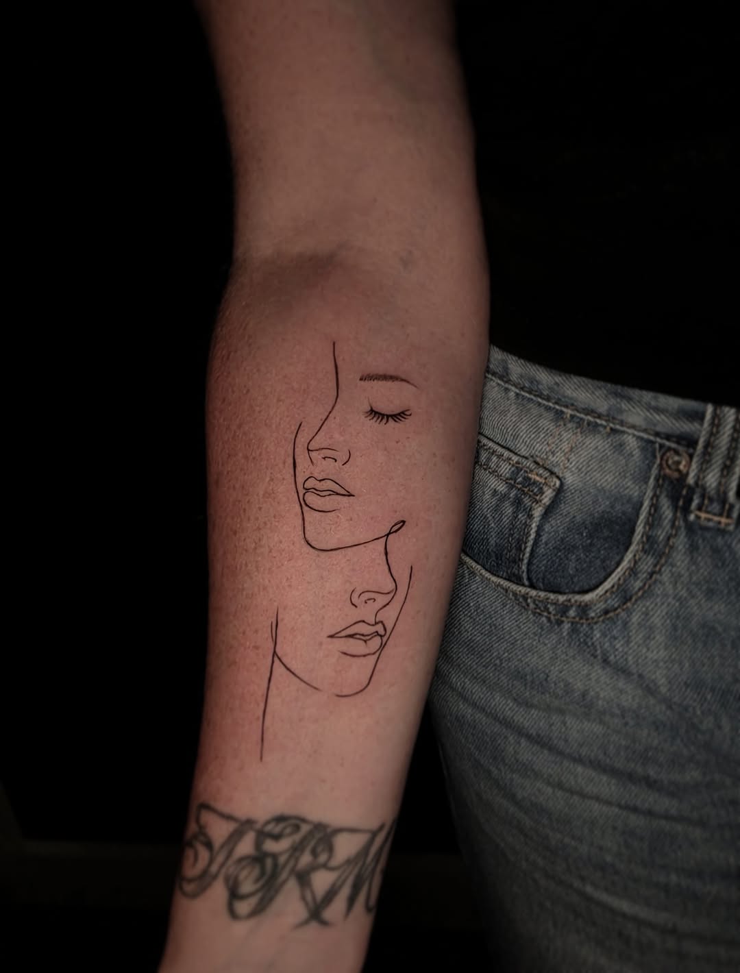 Tattoo by @scarletdaggerink β fine_line, minimalist