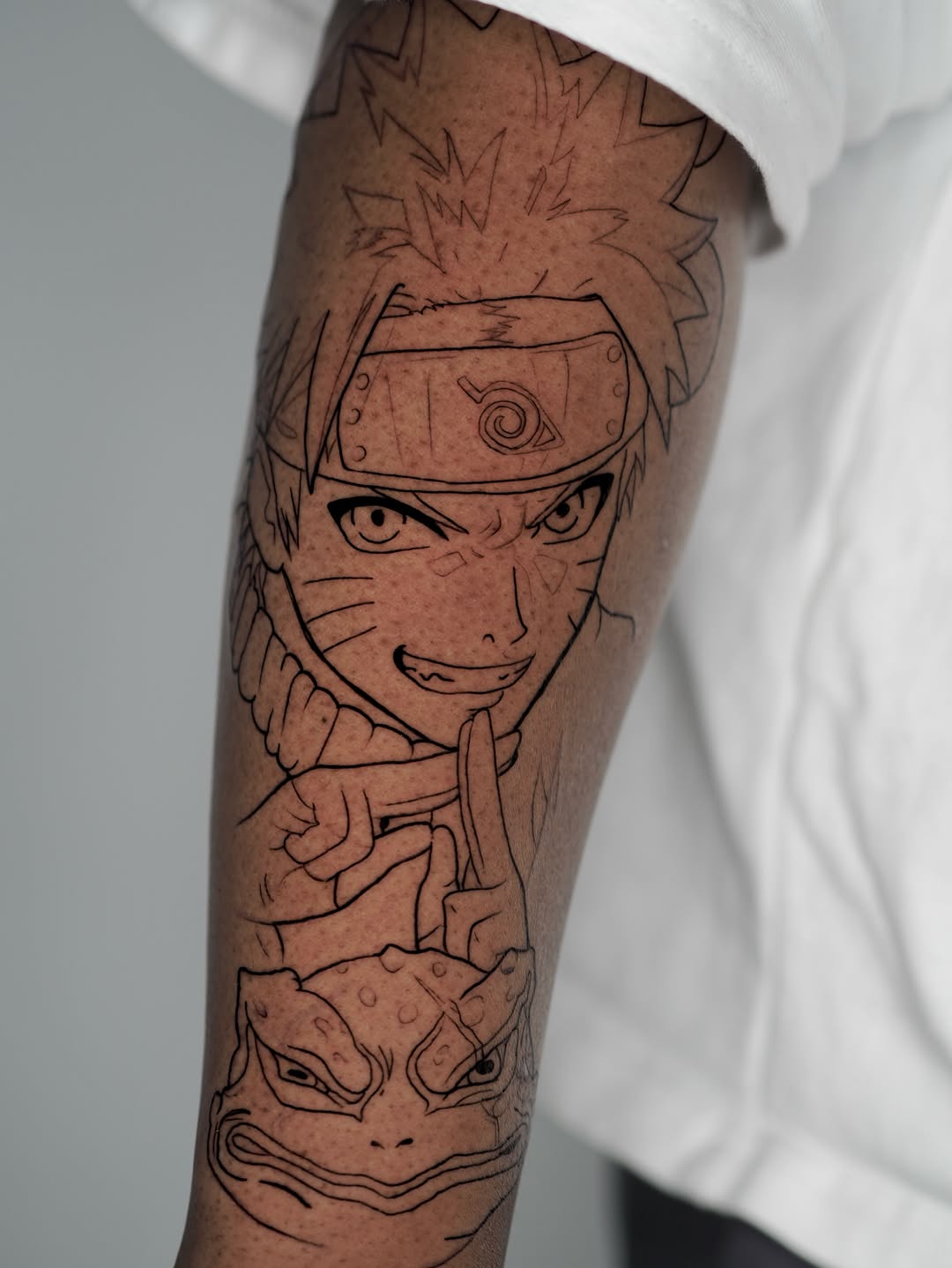 Tattoo by @caracaltattoo — anime