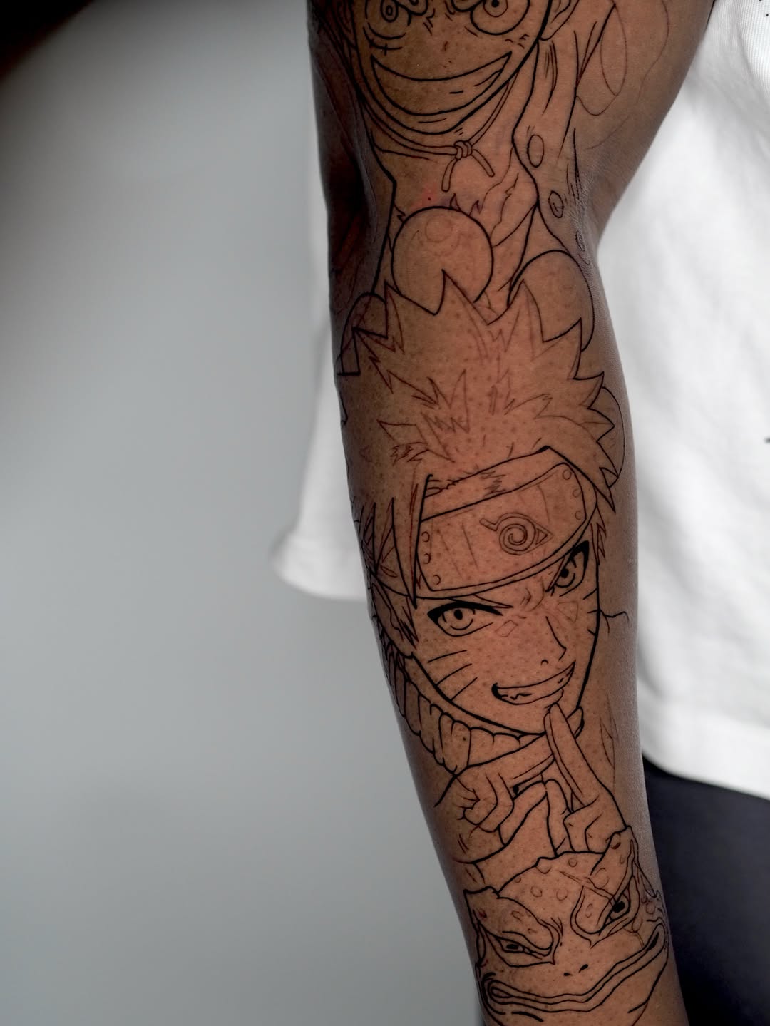 Tattoo by @caracaltattoo — anime