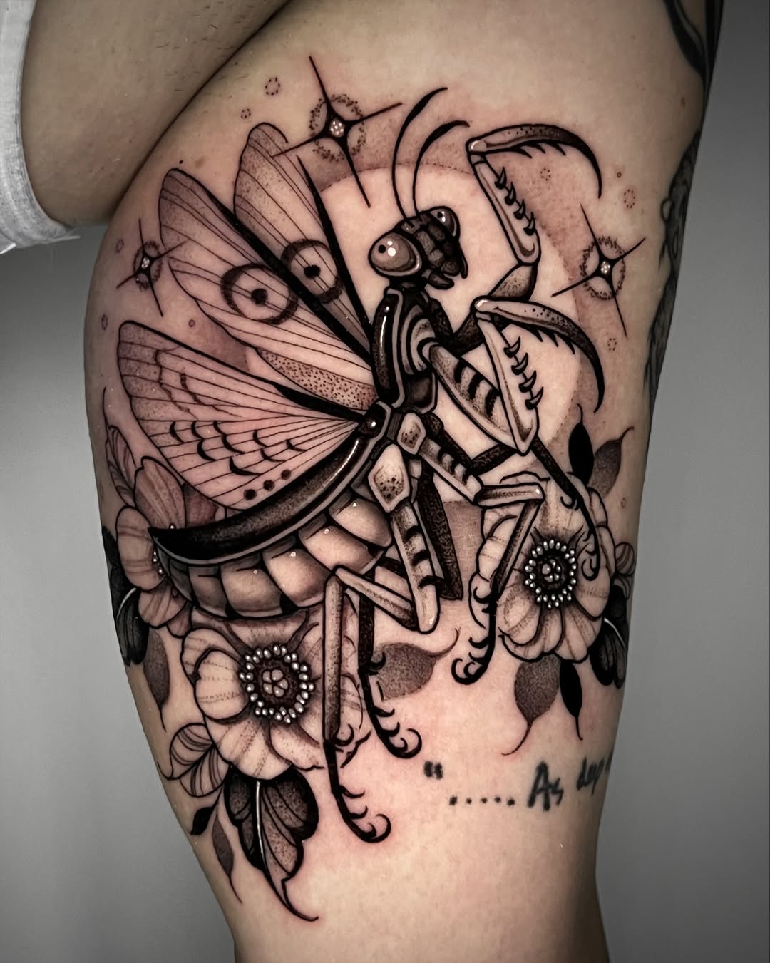 Tattoo by @caitybugink β black_and_grey, realism