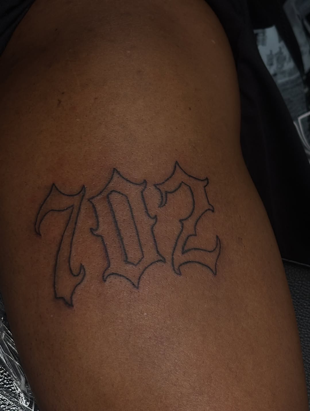 Tattoo by @bendecidotatz โ lettering_script