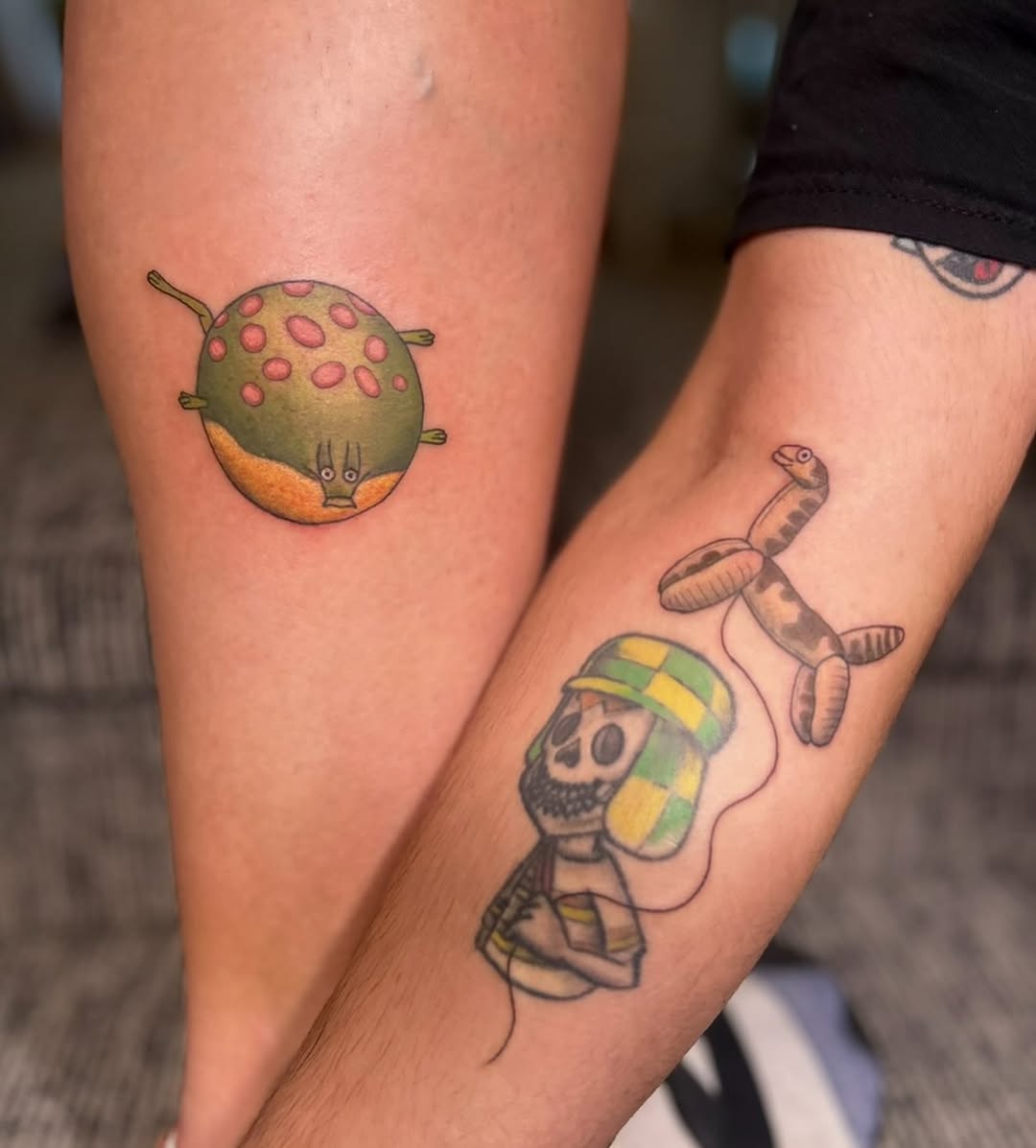 Tattoo by @bluecattats — illustrative, new_school