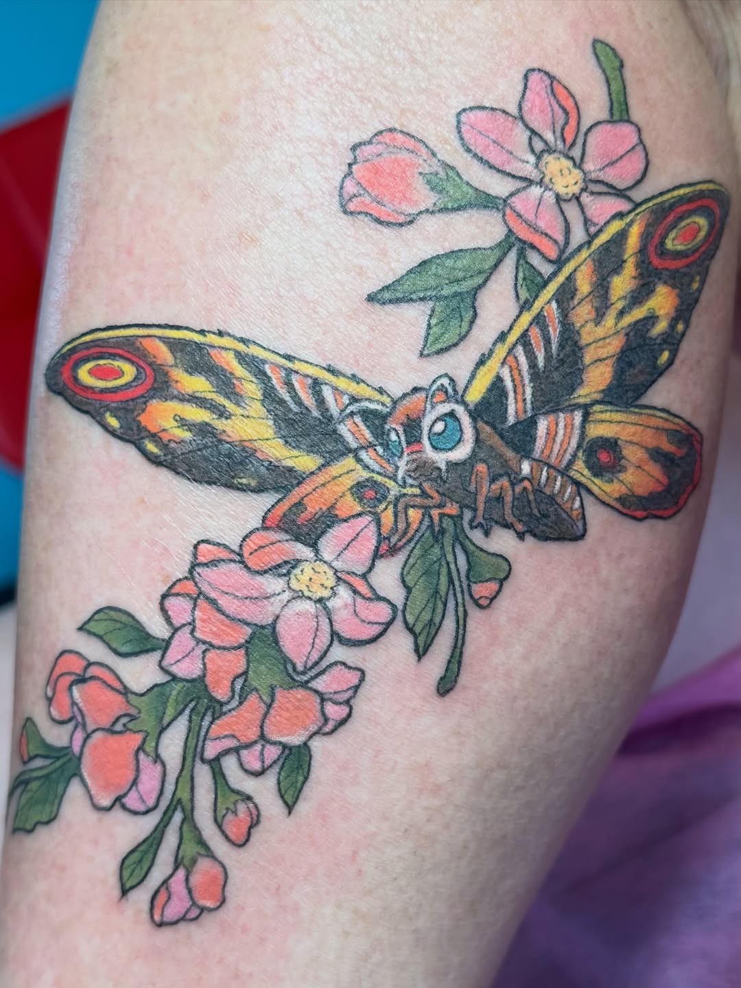 Tattoo by @bronzino_ink — anime