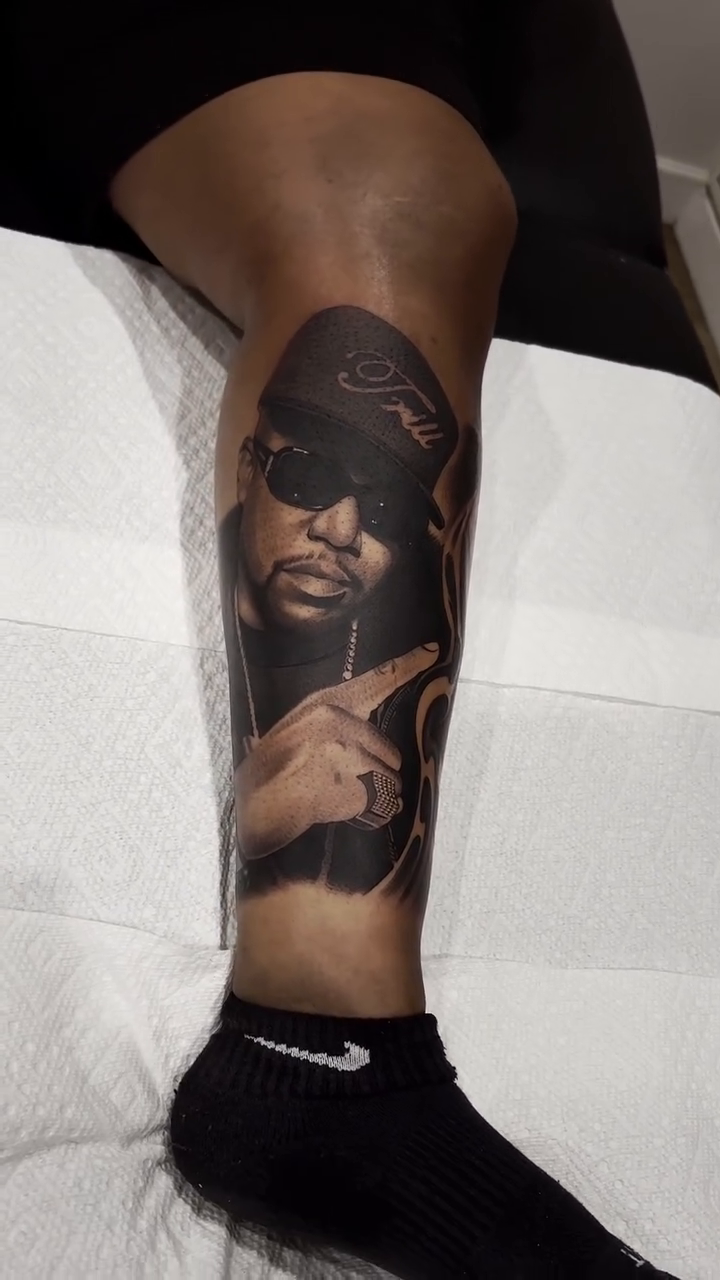 Tattoo by @xaviersalinastats — realism, black_and_grey