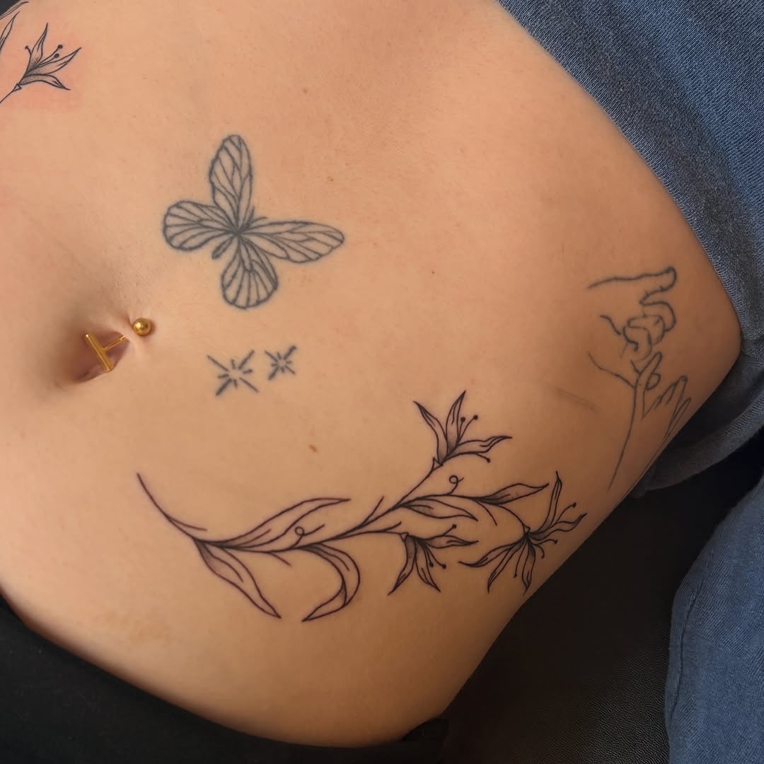 Tattoo by @manicslugorgy — fine_line, illustrative