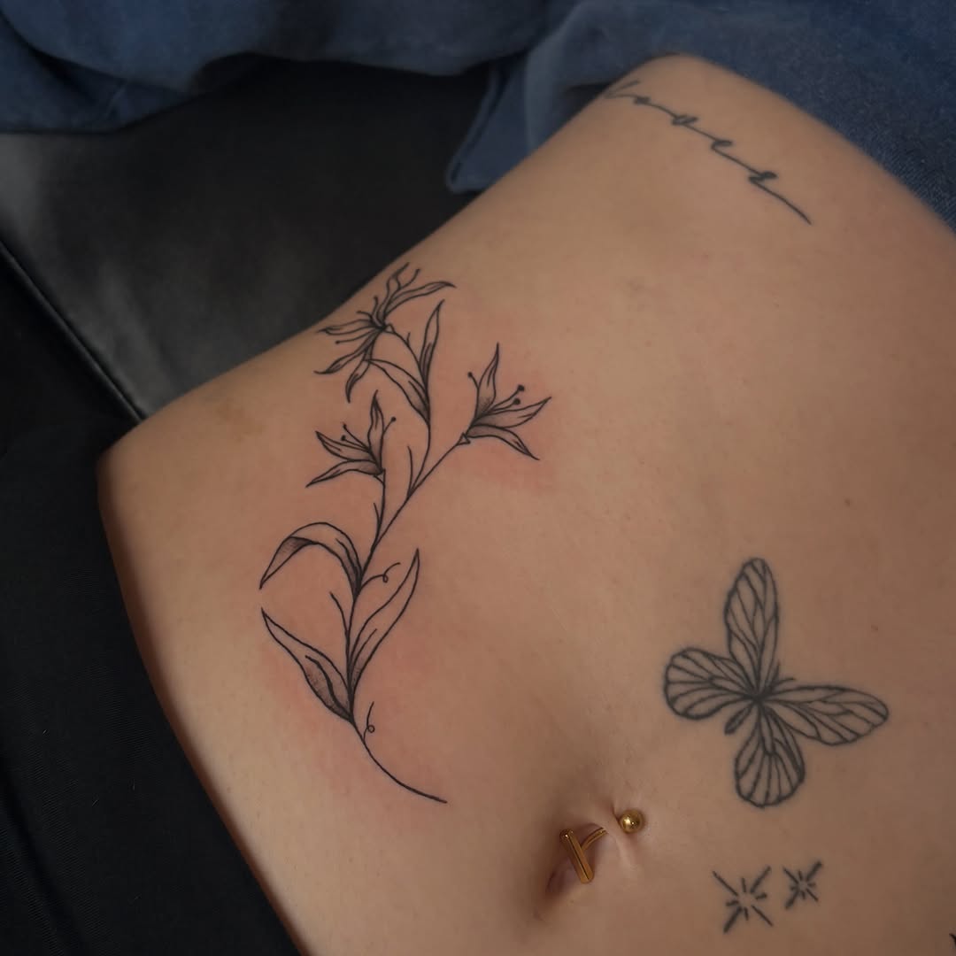 Tattoo by @manicslugorgy — fine_line, illustrative