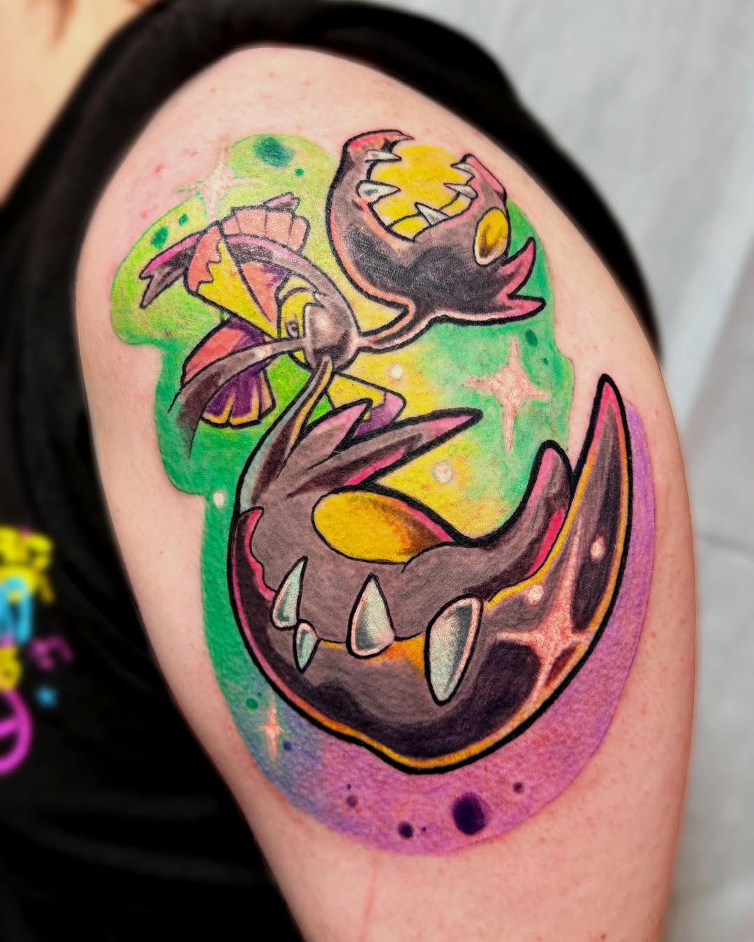 Tattoo by @kuntrevolution — new_school, anime