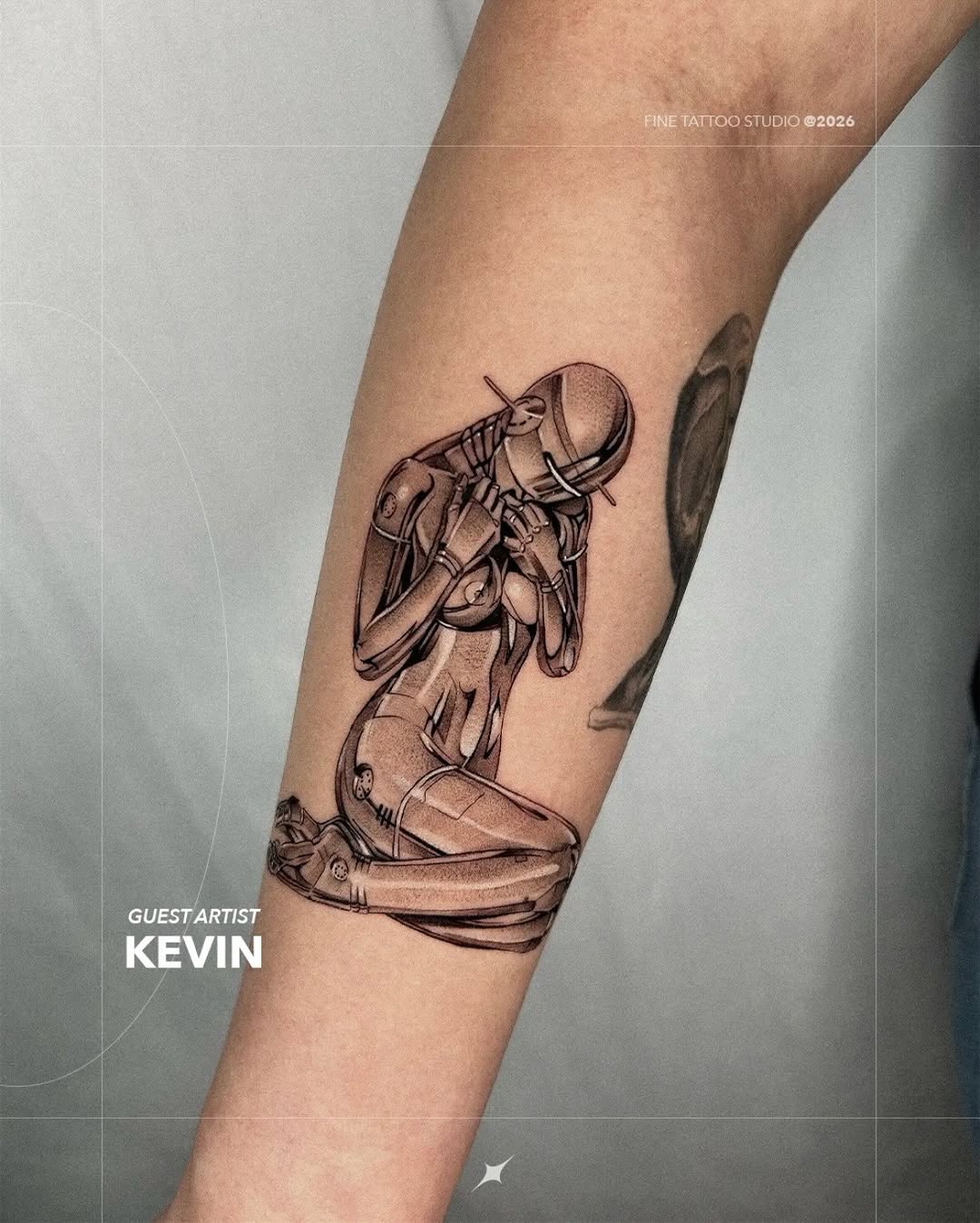 Tattoo by @kevin.tatt — realism, black_and_grey