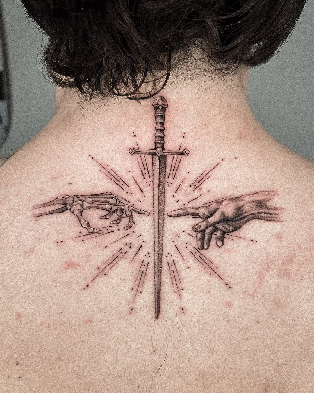 Tattoo by @kevin.tatt — black_and_grey, realism