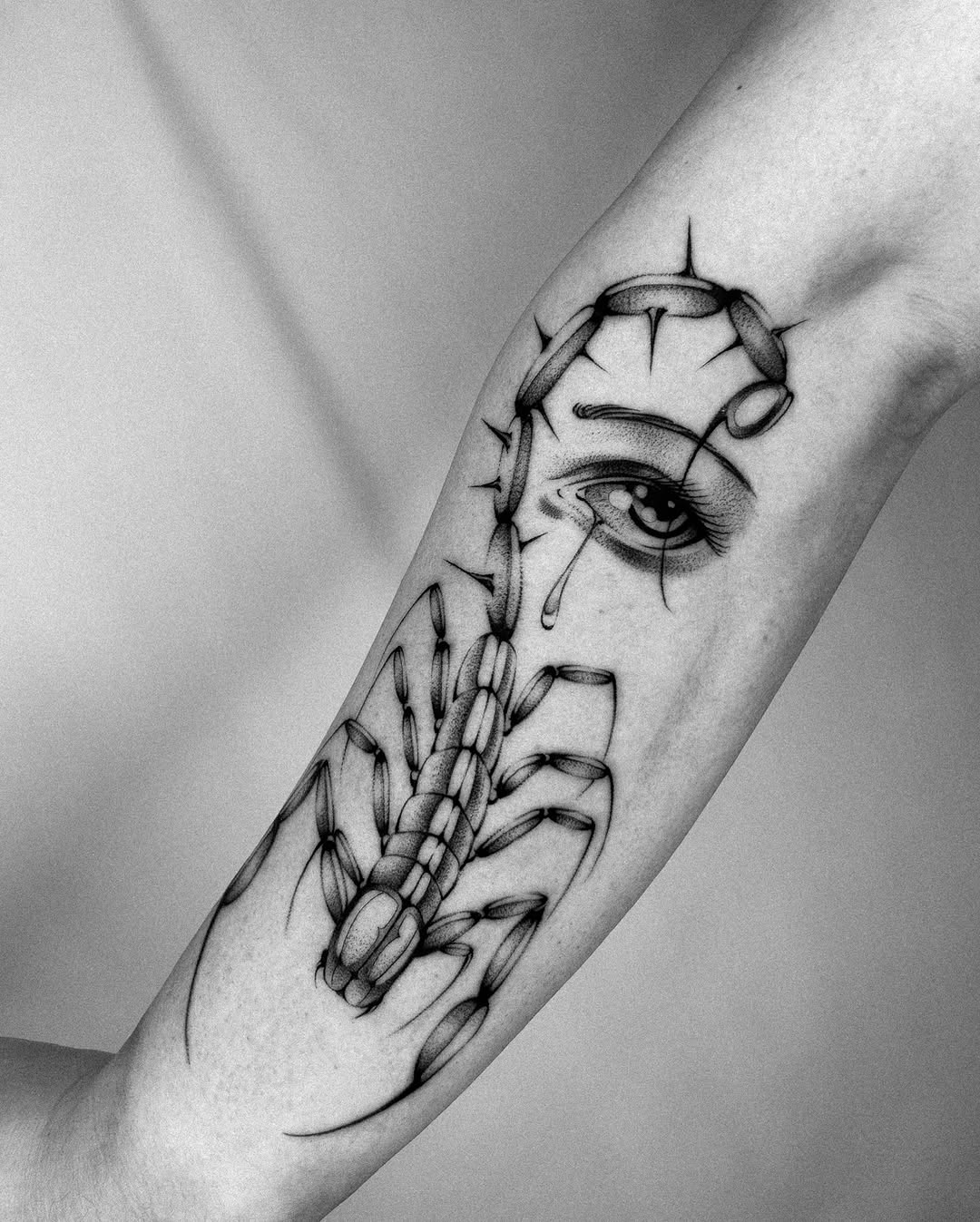 Tattoo by @kevin.tatt — realism, black_and_grey
