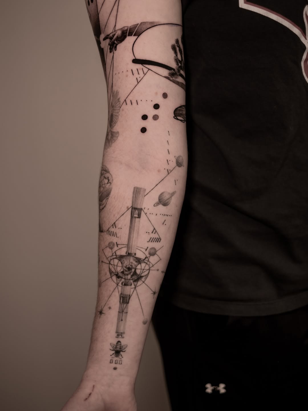 Tattoo by @markd_tattoo — black_and_grey