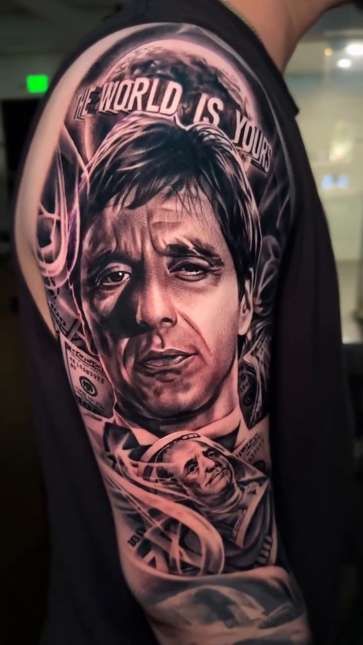 Tattoo by @jonstattoos — realism, black_and_grey
