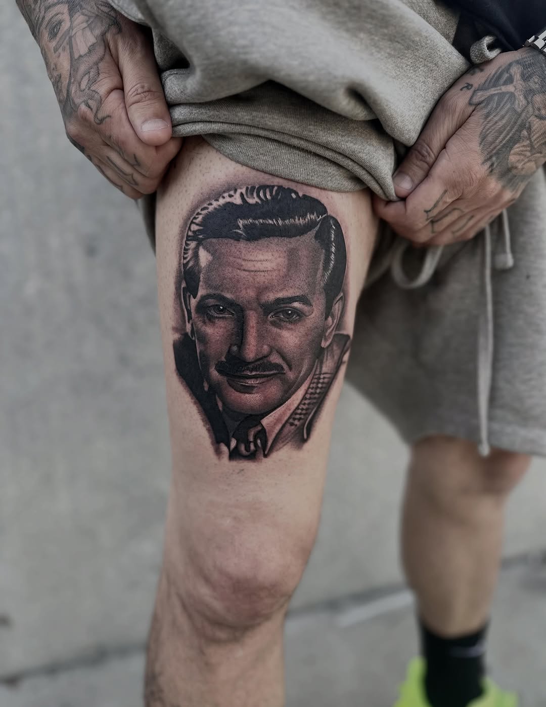 Tattoo by @rubenruiz_tattoos — realism, black_and_grey