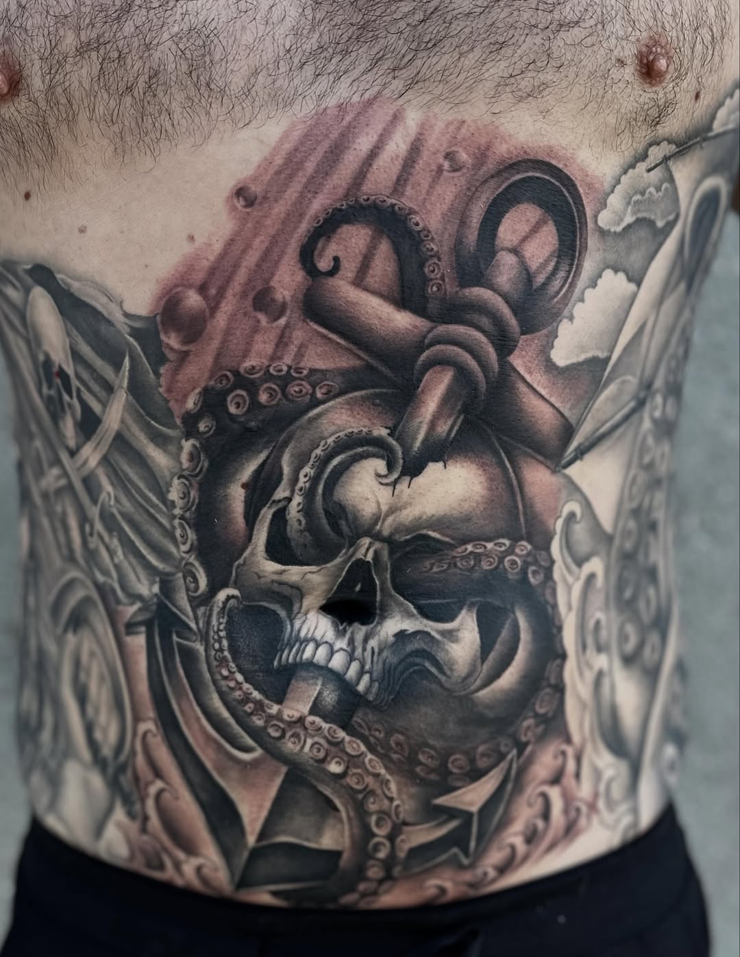 Tattoo by @rubenruiz_tattoos — black_and_grey, realism
