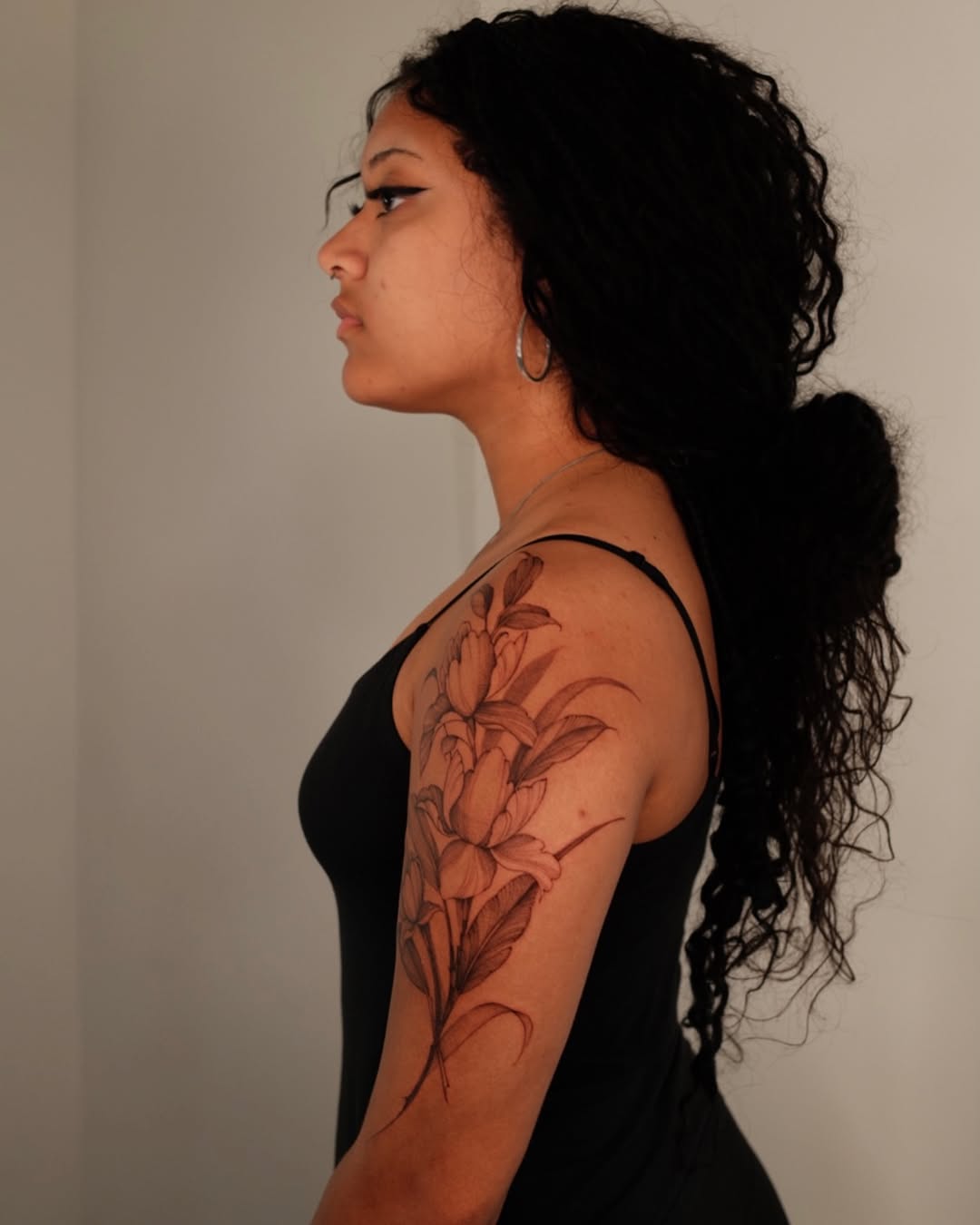 Tattoo by @lorietattoos โ black_and_grey