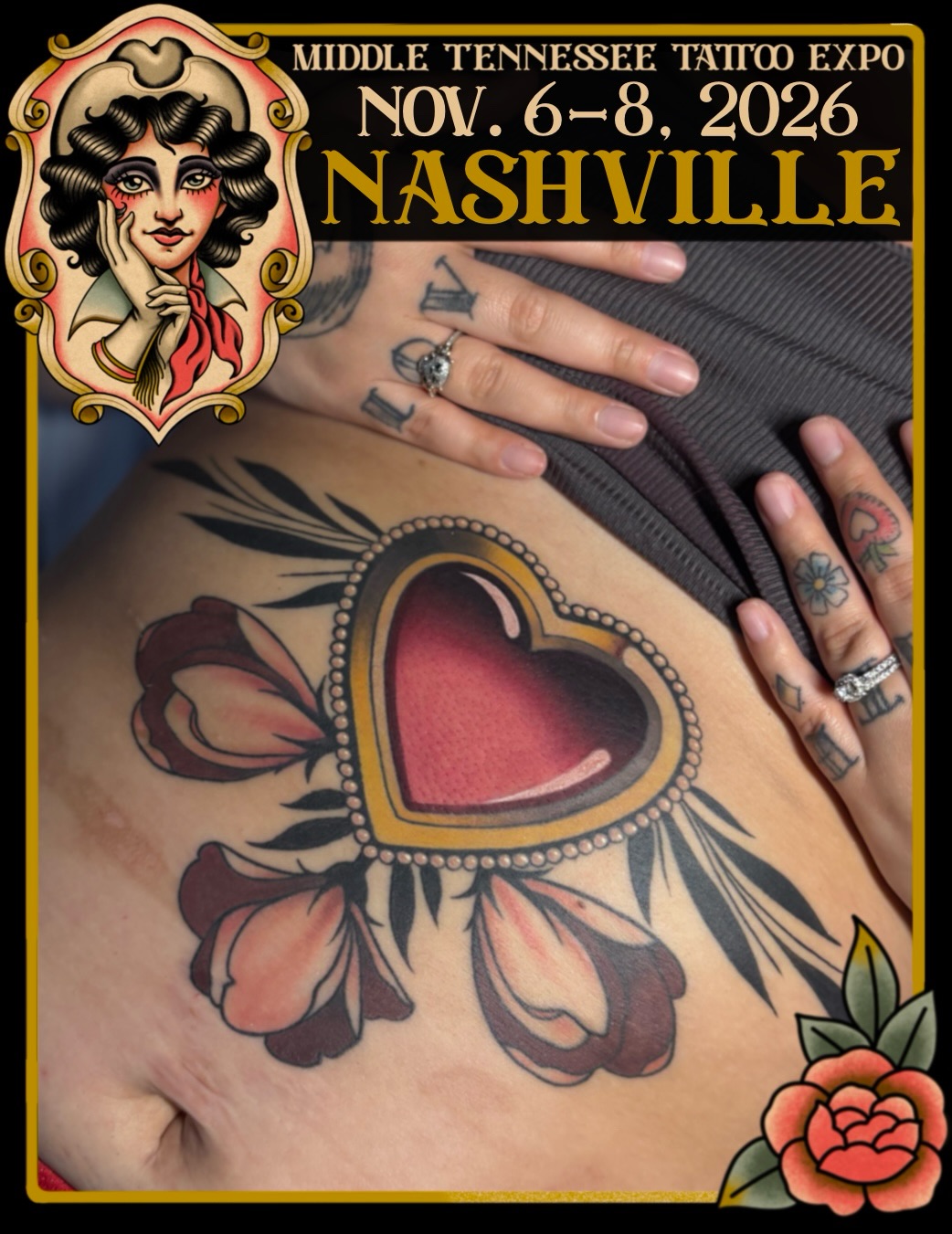 Tattoo by @dandelion.roses โ american_traditional, neo_traditional