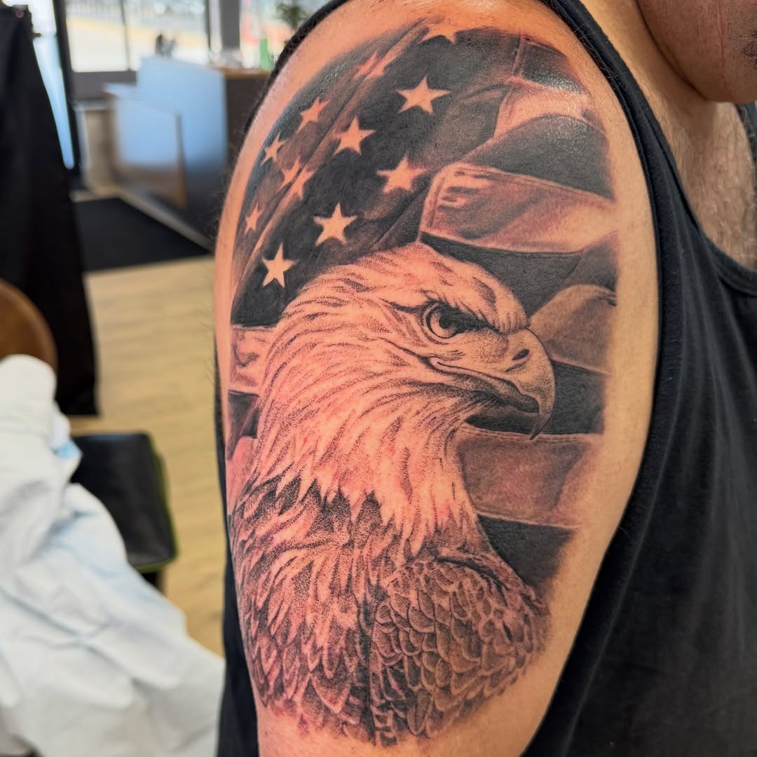 Tattoo by @leandras.ink — realism, black_and_grey
