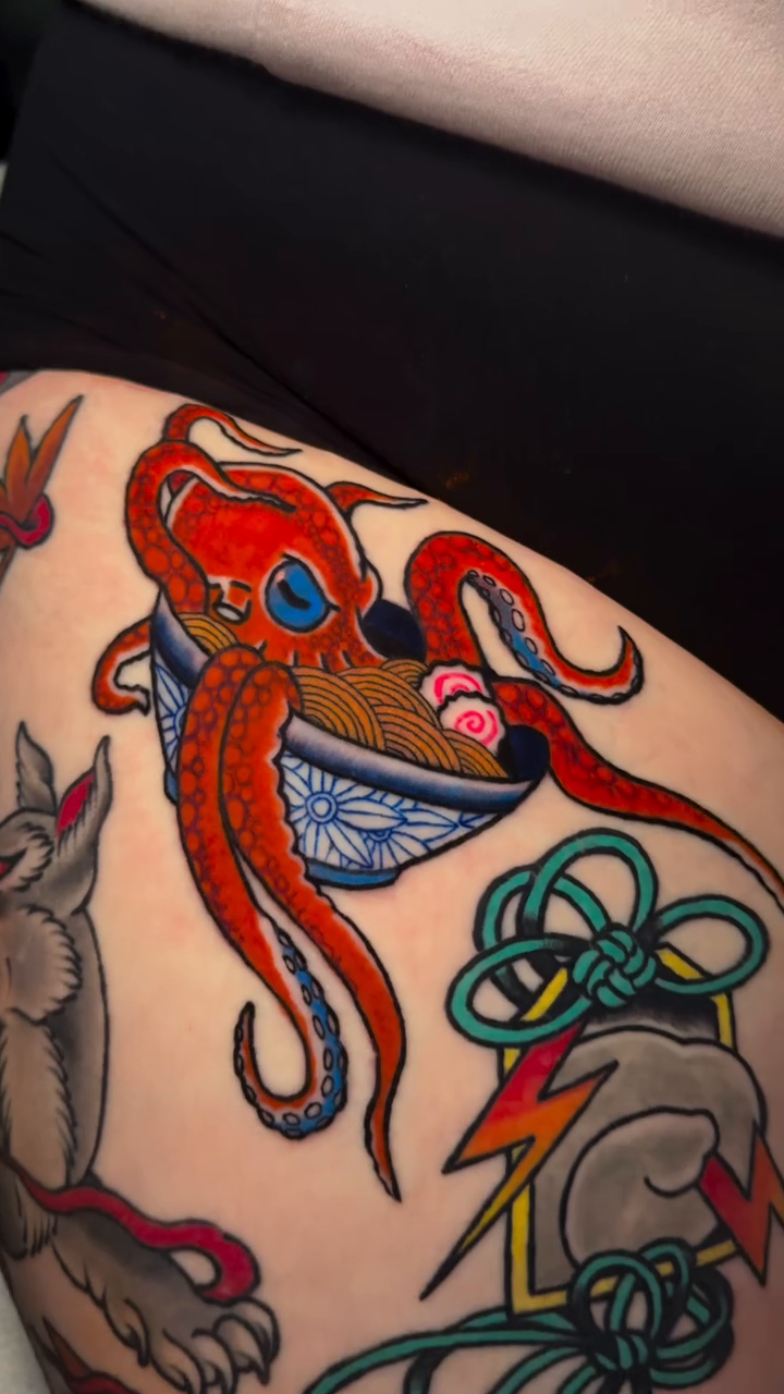 Tattoo by @mercydeantattoo — japanese_irezumi, illustrative