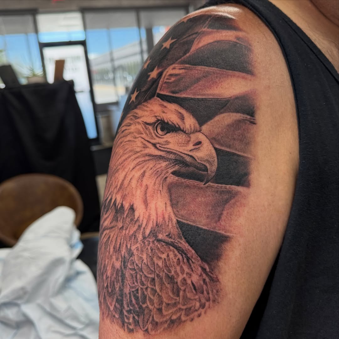Tattoo by @leandras.ink — realism, black_and_grey
