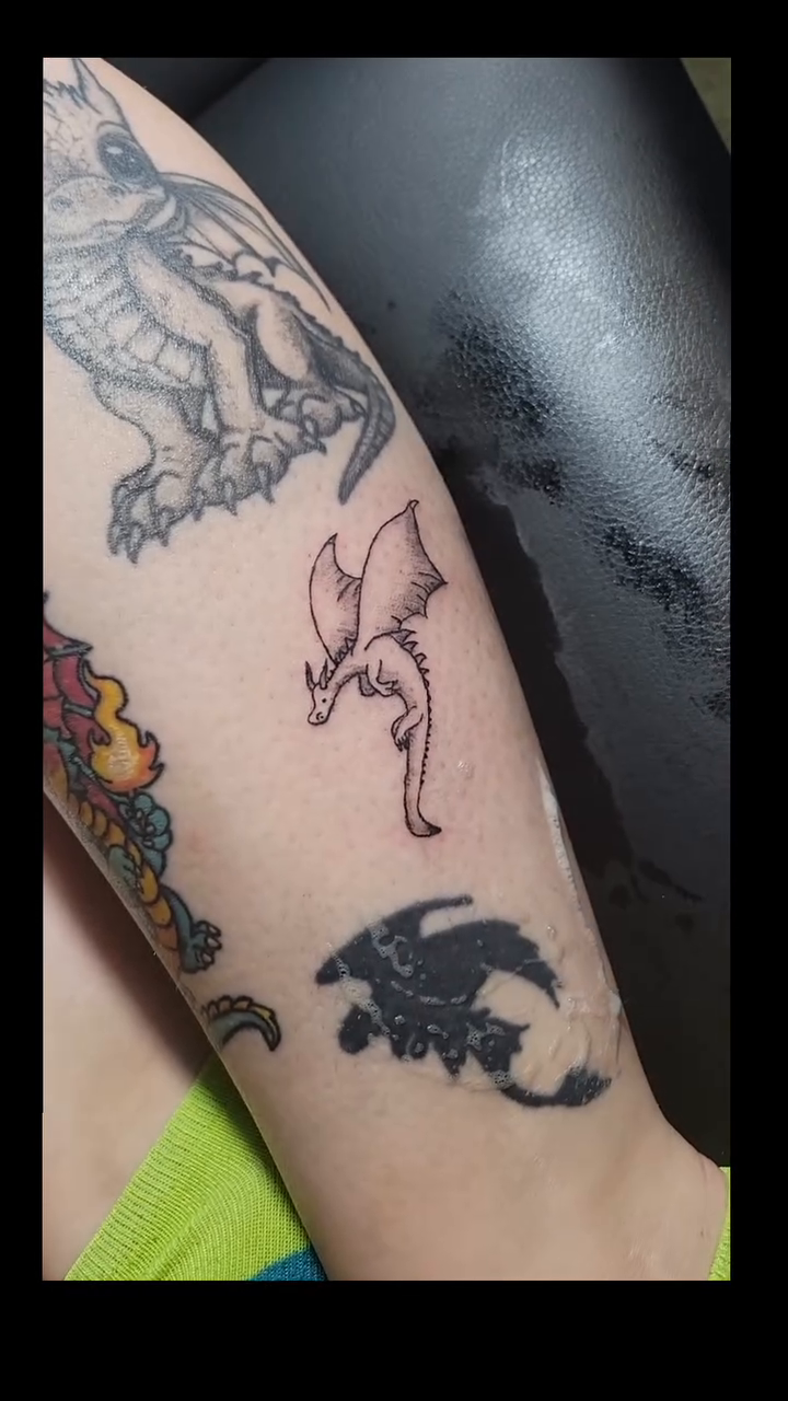 Tattoo by @beatles_tattoos — illustrative, black_and_grey