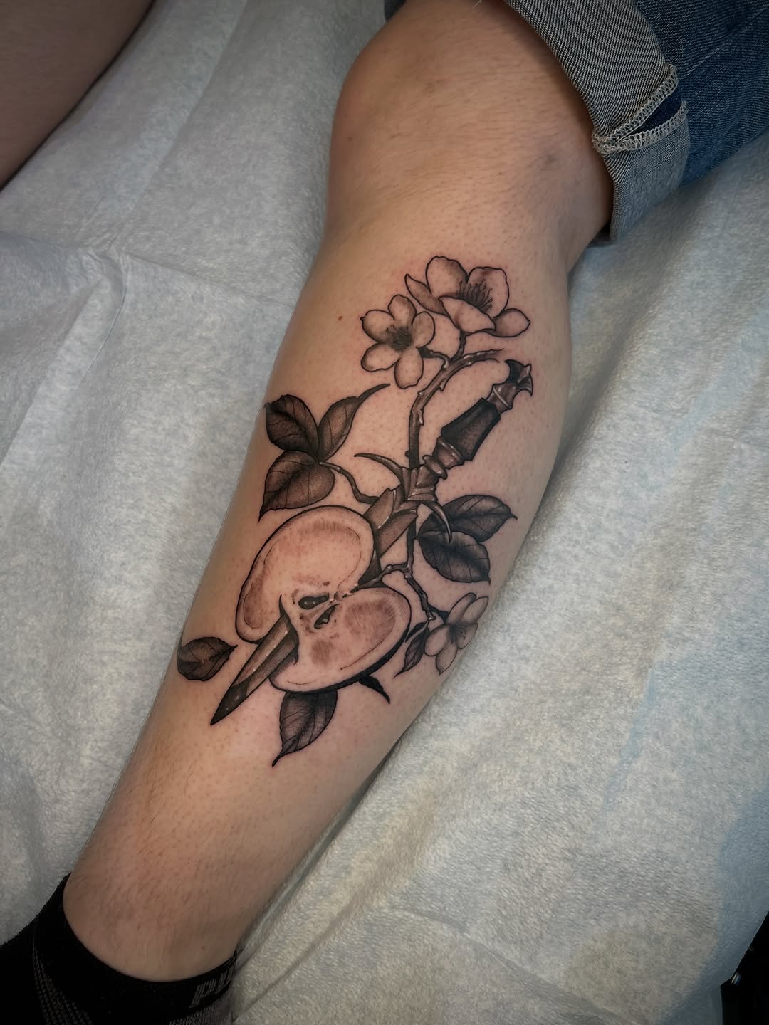 Tattoo by @karlb_tattoo โ black_and_grey, realism