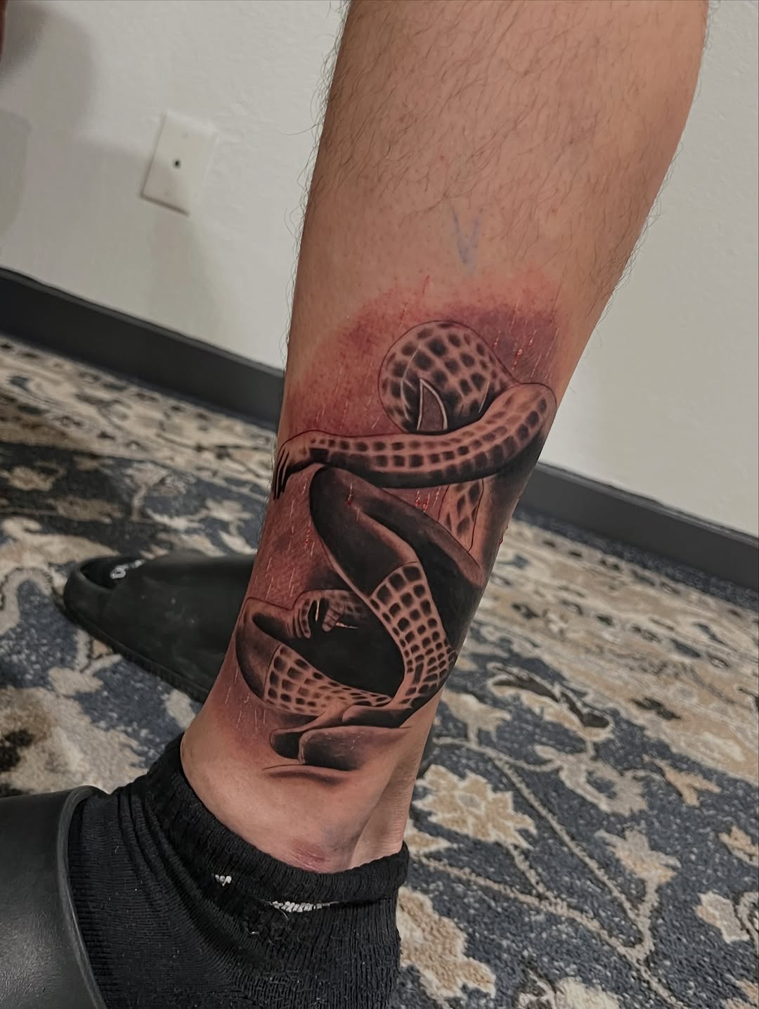 Tattoo by @inkbydevin_ โ realism, black_and_grey