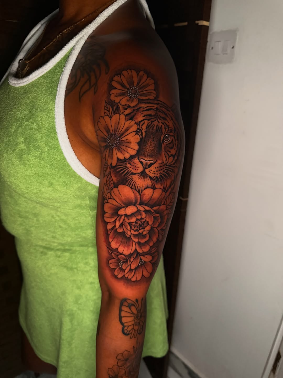 Tattoo by @inkatatts — realism, black_and_grey