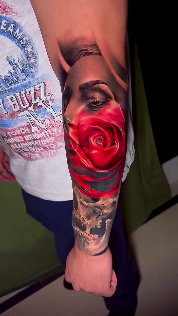 Tattoo by @yogiithetattooplug — realism, black_and_grey