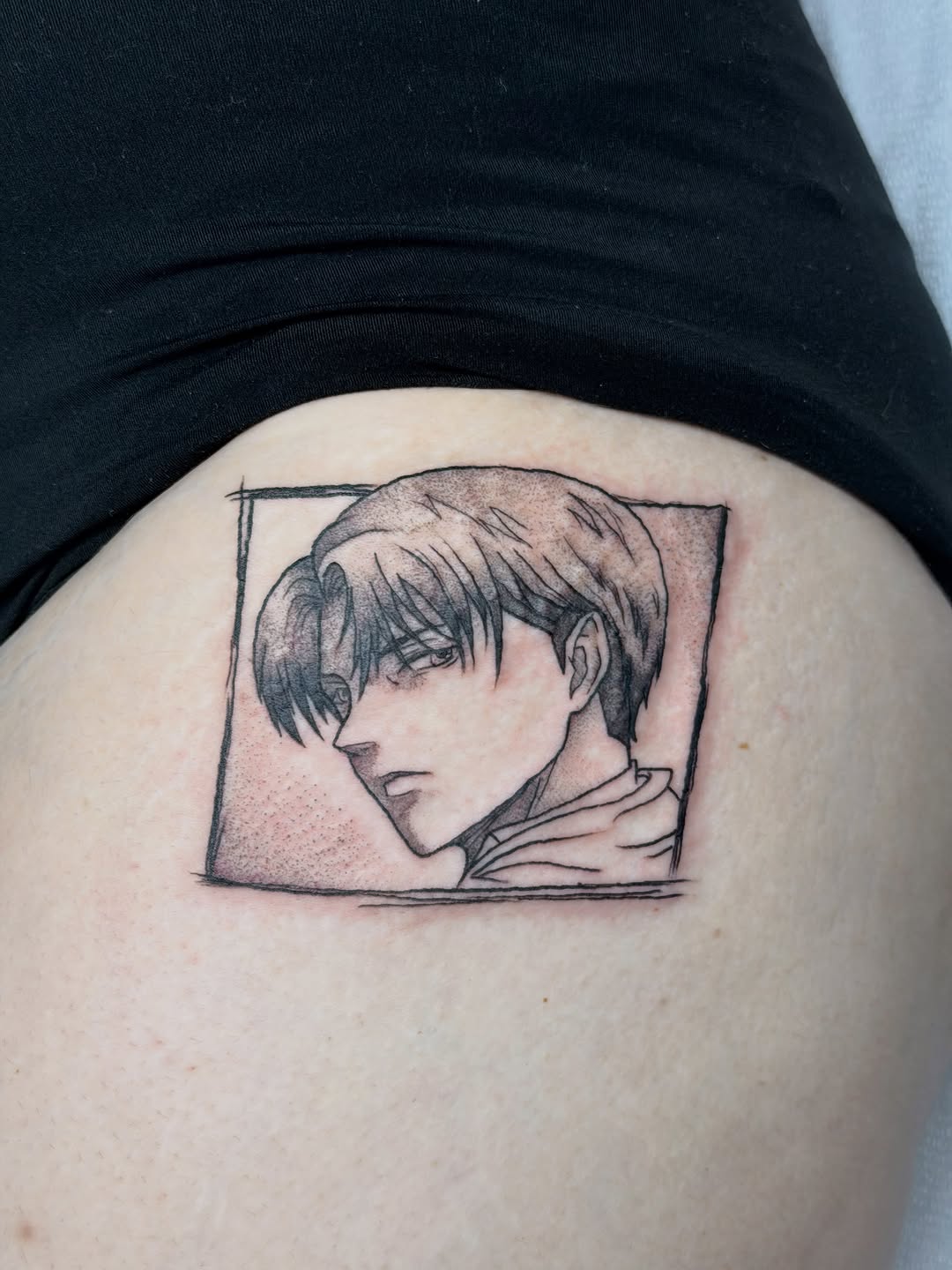 Tattoo by @glittergutstattoos — anime, illustrative