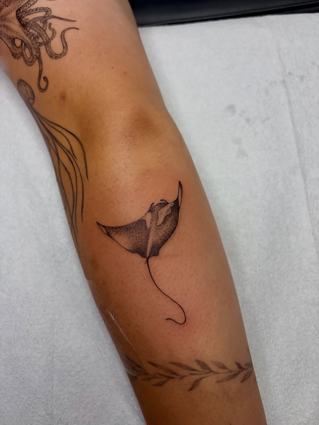 Tattoo by @nickel.95 — fine_line, dotwork