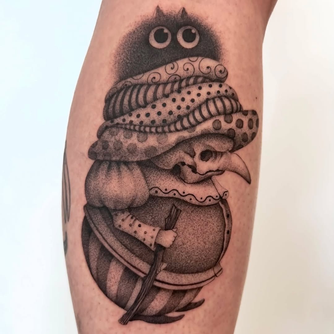 Tattoo by @juliannamenna — dotwork