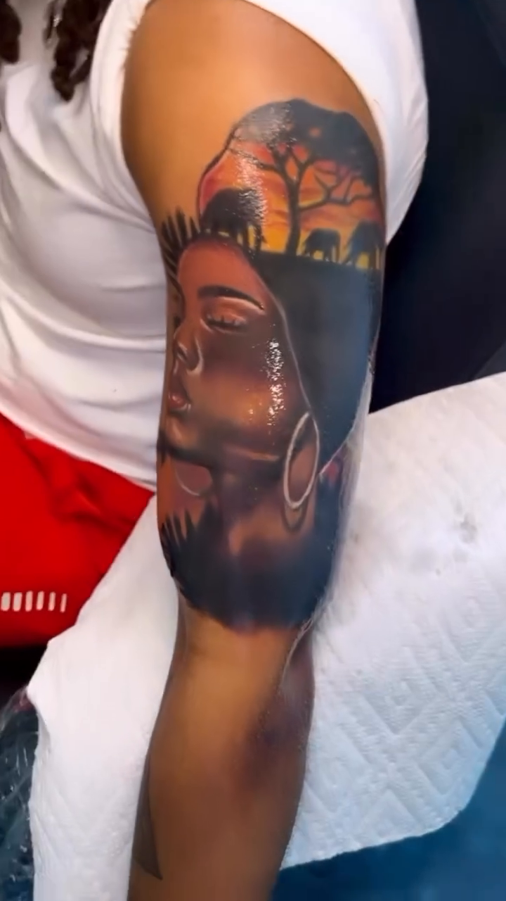 Tattoo by @larrytattooartist — realism, black_and_grey