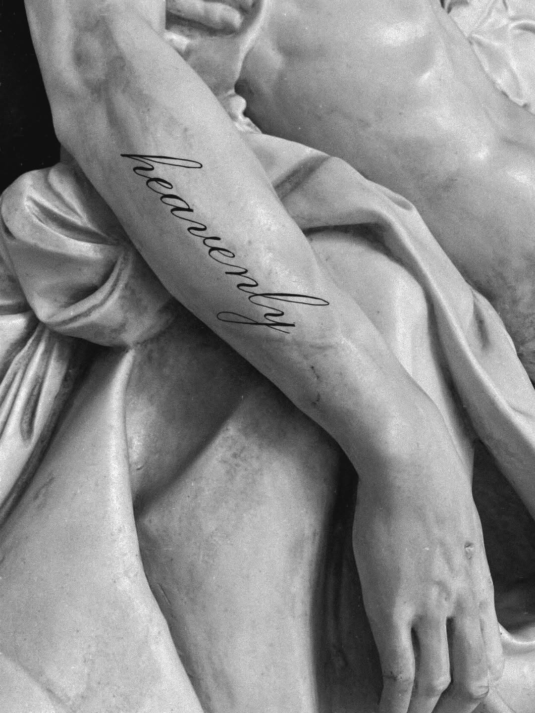 Tattoo by @livcelestetattoo โ lettering_script, fine_line