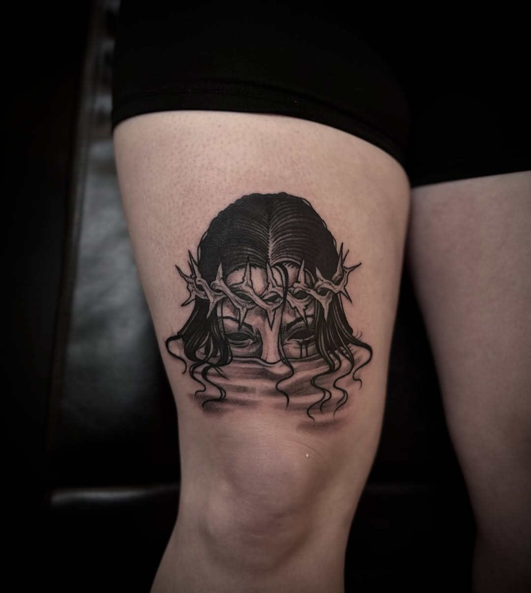 Tattoo by @rigershstrange β blackwork, illustrative
