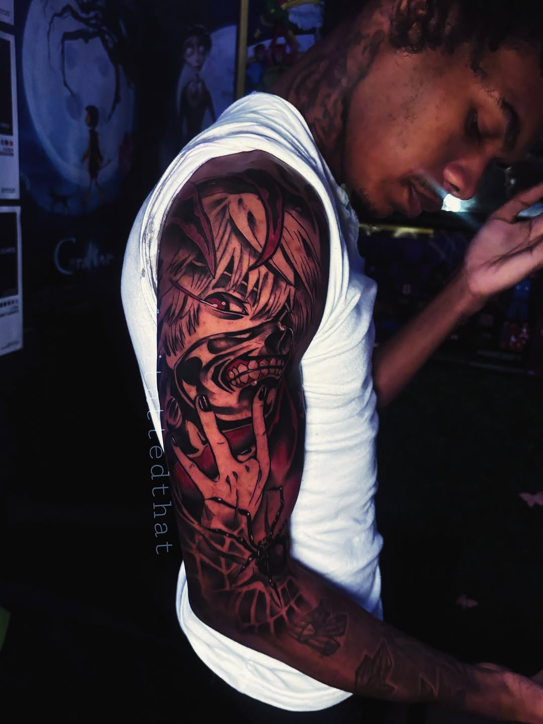 Tattoo by @britattedthat — dark_realism