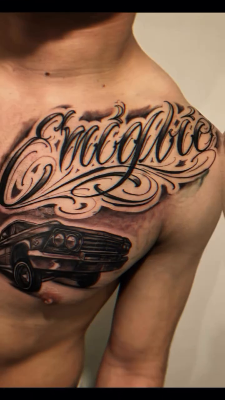 Tattoo by @thezaptrap — lettering_script, black_and_grey