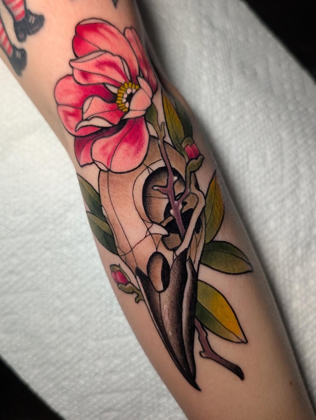 Tattoo by @ellietattoos — neo_traditional, realism