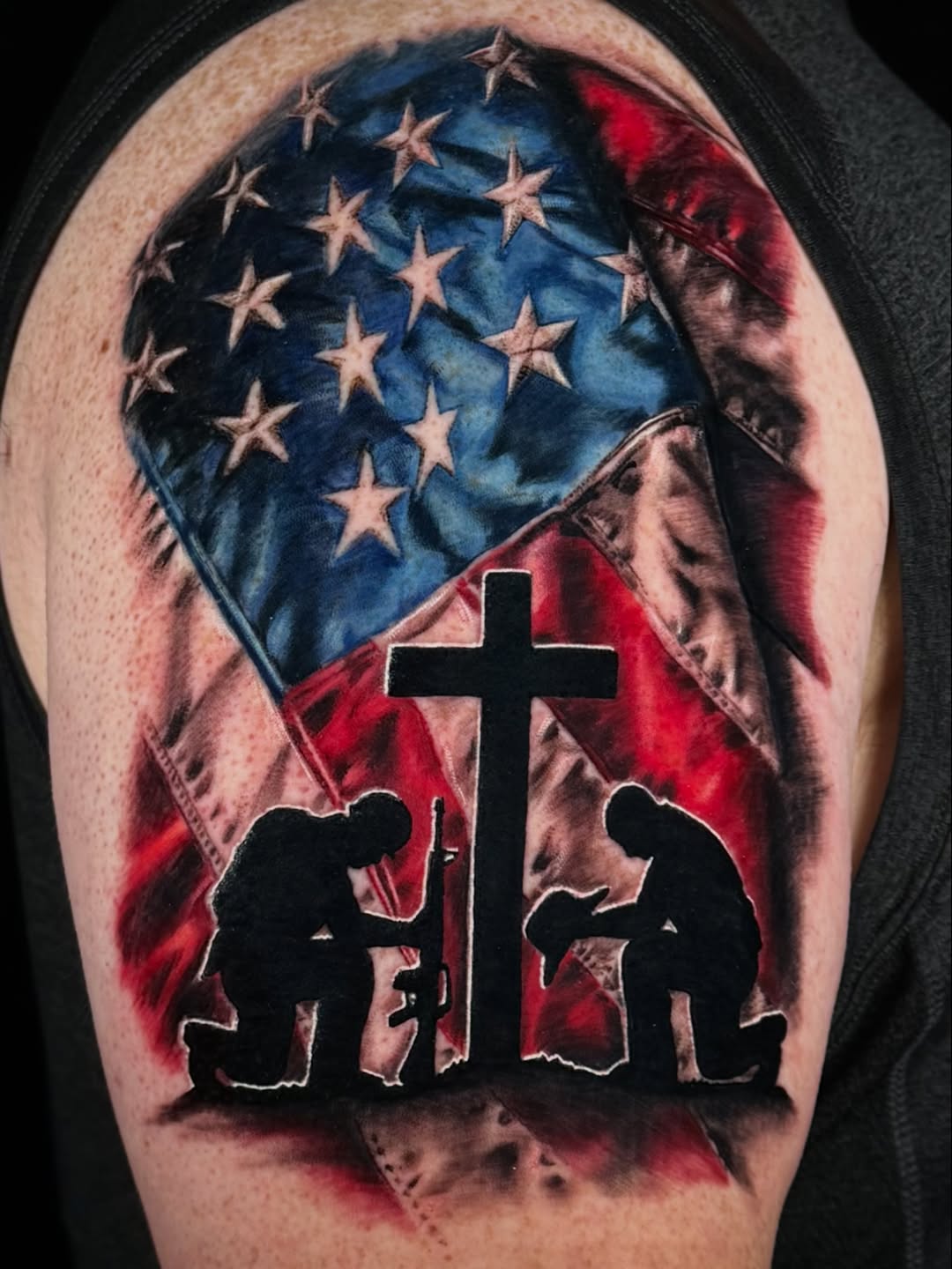 Tattoo by @keebs_sdt — realism, black_and_grey