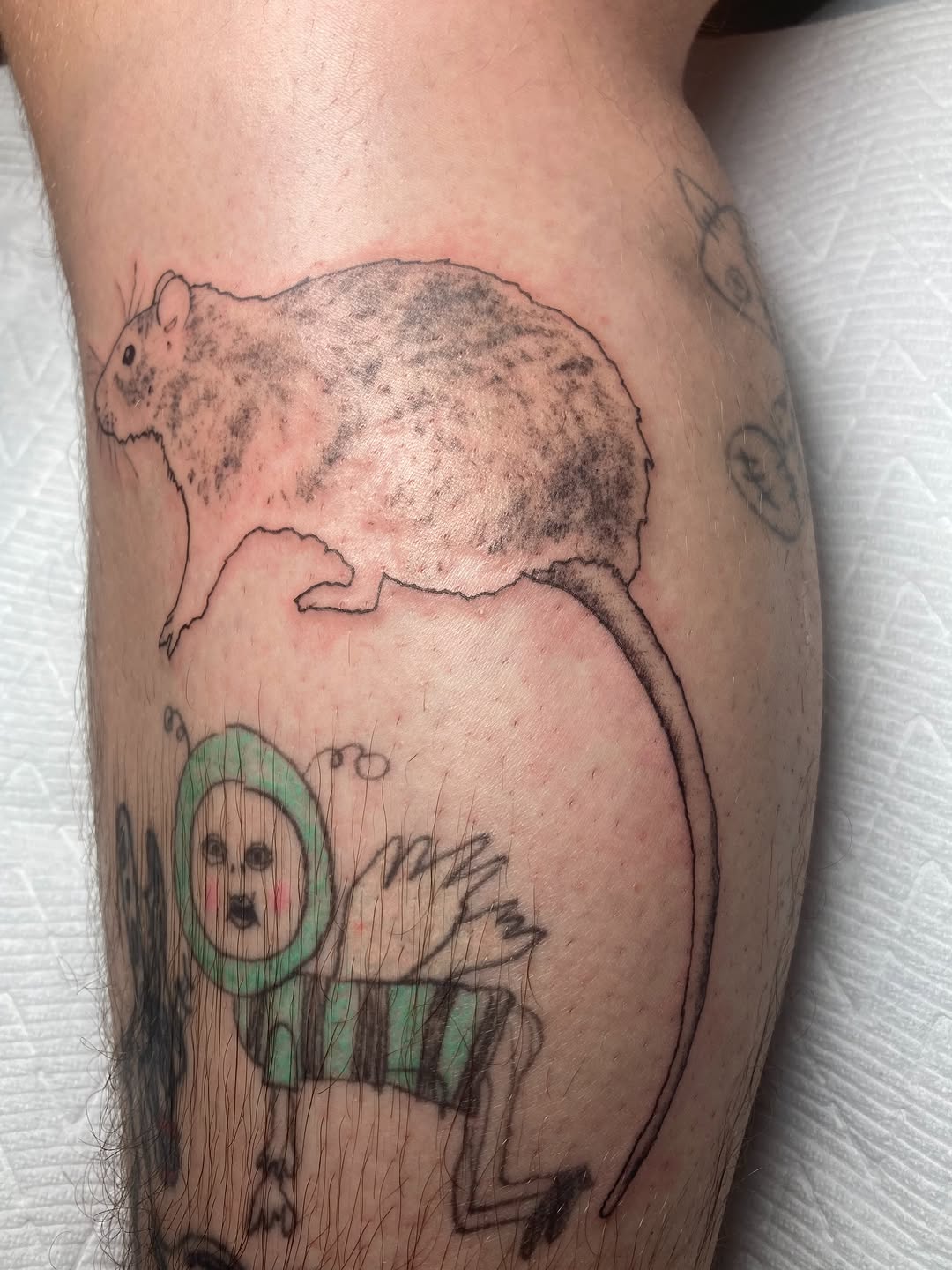Tattoo by @lesser.burdock โ sketch
