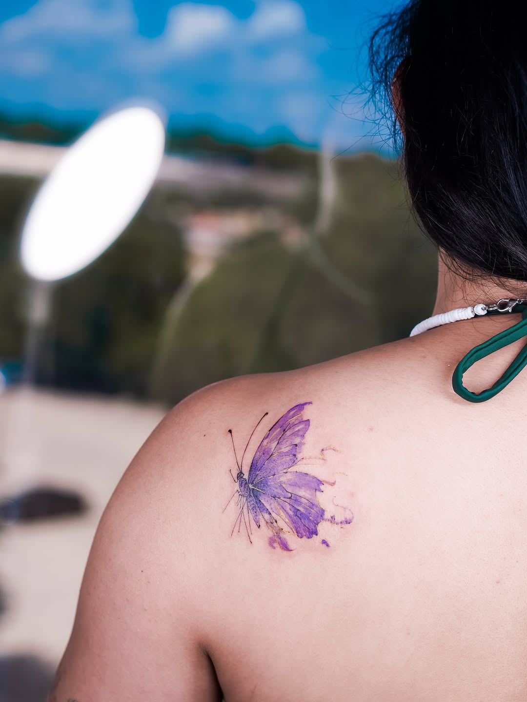 Tattoo by @yomiko.art — fine_line, watercolor