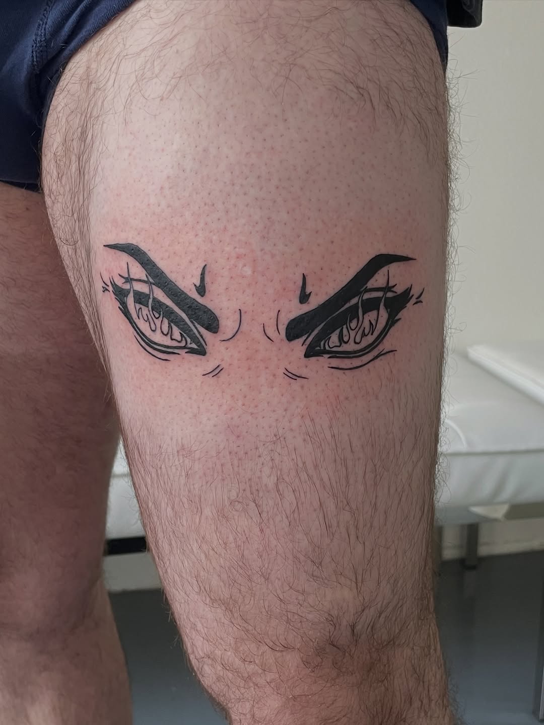 Tattoo by @fabtatt — blackwork