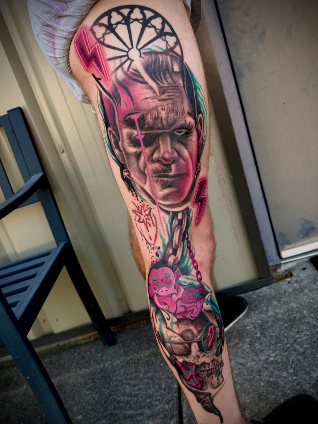 Tattoo by @lovebeavertattoo โ realism, trash_polka
